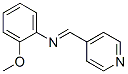2-Methoxy-N-(4-pyridinylmethylene)benzenamine CAS#: 41855-68-9