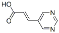 2-Propenoic acid, 3-(5-pyrimidinyl)- (9CI) CAS#: 40929-53-1