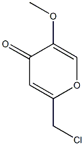 2-(chloromethyl)-5-methoxy-4H-pyran-4-one(SALTDATA: FREE) CAS#: 40838-34-4