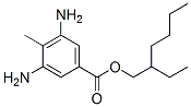 2-ethylhexyl 3,5-diamino-4-methylbenzoate CAS#: 42908-15-6
