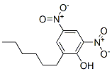 2-hexyl-4,6-dinitrophenol CAS#: 4099-65-4