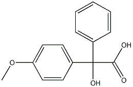 2-hydroxy-2-(4-methoxyphenyl)-2-phenyl-acetic acid CAS#: 4237-50-7