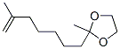2-methyl-2-(6-methylhept-6-enyl)-1,3-dioxolane CAS#: 40632-70-0