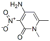 2(1H)-Pyridone, 4-amino-1,6-dimethyl-3-nitro- (7CI,8CI) CAS#: 4966-94-3