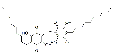 2,2'-Methylenebis(3,6-dihydroxy-5-undecyl-2,5-cyclohexadiene-1,4-dione) CAS#: 4370-68-7