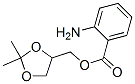 (2,2-dimethyl-1,3-dioxolan-4-yl)methyl anthranilate CAS#: 4934-23-0