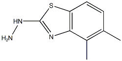2(3H)-Benzothiazolone,4,5-dimethyl-,hydrazone(9CI) CAS#: 41814-52-2