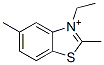 2,5-Dimethyl-3-ethylbenzothiazole-3-ium CAS#: 42846-18-4