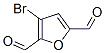 2,5-Furandicarboxaldehyde, 3-bromo- CAS#: 4805-99-6