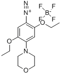 2,5-diethoxy-4-morpholinobenzenediazonium tetrafluoroborate CAS#: 4979-72-0