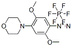 2,5-dimethoxy-4-(morpholin-4-yl)benzenediazonium hexafluorophosphate CAS#: 41333-49-7