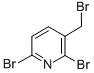 2,6-DIBROMO-3-(BROMOMETHYL)PYRIDINE CAS#: 41789-38-2