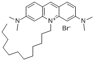 2,8-BIS(DIMETHYLAMINO)-10-DODECYL-ACRIDINIUM BROMIDE CAS#: 41387-42-2