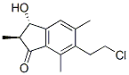 (2S,3S)-6-(2-Chloroethyl)-2,3-dihydro-3-hydroxy-2,5,7-trimethyl-1H-inden-1-one CAS#: 41411-02-3