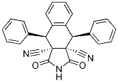 2alpha,3alpha-Dicyano-1,2,3,4-tetrahydro-1beta,4beta-diphenyl-2,3-naphthalenedicarboximide CAS#: 4209-78-3