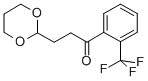 3-(1,3-DIOXAN-2-YL)-2'-TRIFLUOROMETHYLPROPIOPHENONE CAS#: 898786-55-5