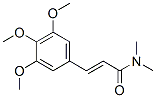 3-(3,4,5-Trimethoxyphenyl)-N,N-dimethylpropenamide CAS#: 4769-33-9