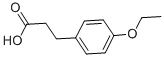 3-(4-ETHOXYPHENYL)PROPIONIC ACID CAS#: 4919-34-0