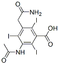 3-(Acetylamino)-5-(2-amino-2-oxoethyl)-2,4,6-triiodobenzoic acid CAS#: 40590-65-6