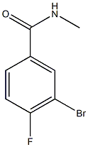 3-Bromo-4-fluoro-N-methylbenzamide CAS#: 337536-22-8