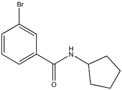 3-Bromo-N-cyclopentylbenzamide CAS #: 349405-34-1