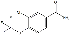 3-CHLORO-4-(TRIFLUOROMETHOXY)BENZAMIDE CAS#: 40251-61-4