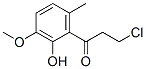 3-Chloro-1-(2-hydroxy-3-methoxy-6-methylphenyl)-1-propanone CAS#: 40992-04-9