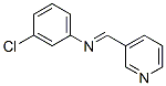 3-Chloro-N-(3-pyridinylmethylene)benzenamine CAS#: 41855-62-3