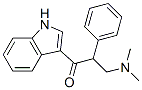 3-(Dimethylamino)-1-(1H-indol-3-yl)-2-phenyl-1-propanone CAS#: 40281-34-3