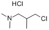 3-Dimethylamino-2-methylpropyl chloride hydrochloride CAS#: 4261-67-0
