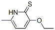 3-Ethoxy-6-methyl-2(1H)-pyridinethione CAS#: 40585-12-4