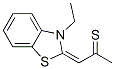 3-Ethyl-2-(2-thioxopropylidene)-2,3-dihydrobenzothiazole CAS#: 40567-19-9