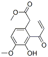 3-Hydroxy-4-methoxy-2-(1-oxo-2-propenyl)benzeneacetic acid methyl ester CAS#: 40992-07-2