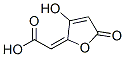 (3-Hydroxy-5-oxofuran-2(5H)-ylidene)acetic acid CAS#: 4444-08-0