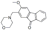 3-Methoxy-2-morpholinomethyl-9H-fluoren-9-one CAS#: 42839-79-2