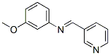 3-Methoxy-N-(3-pyridinylmethylene)benzenamine CAS#: 41855-70-3