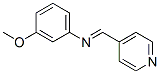 3-Methoxy-N-(4-pyridinylmethylene)benzenamine CAS#: 41855-71-4