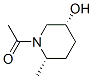 3-Piperidinol, 1-acetyl-6-methyl-, (3R-cis)- (9CI) CAS#: 41869-12-9