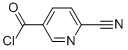 3-Pyridinecarbonyl chloride, 6-cyano- (9CI) CAS#: 313350-44-6