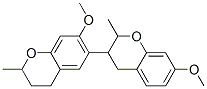 3,3',4,4'-Tetrahydro-7,7'-dimethoxy-2,2'-dimethyl-3,6'-bi(2H-1-benzopyran) CAS#: 41347-52-8