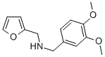 (3,4-DIMETHOXY-BENZYL)-FURAN-2-YLMETHYL-AMINE CAS#: 40171-98-0