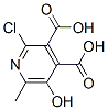 3,4-Pyridinedicarboxylic acid, 2-chloro-5-hydroxy-6-methyl- CAS#: 4357-56-6