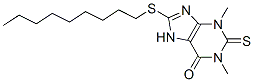3,7-Dihydro-1,3-dimethyl-8-(nonylthio)-2-thioxo-1H-purin-6(2H)-one CAS#: 4776-11-8