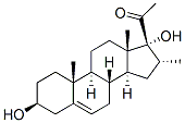 3beta,17-dihydroxy-16alpha-methylpregn-5-en-20-one CAS#: 4927-26-8