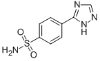 4-(1H-1,2,4-Triazol-3-yl)benzenesulfonamide CAS#: 4922-53-6