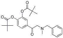 4-(2-(benzyl(Methyl)aMino)acetyl)-1,2-phenylene bis(2,2-diMethylpropanoate) CAS#: 42146-03-2