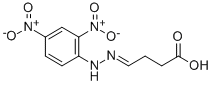4-(2,4-DINITROPHENYLHYDRAZONO)-BUTANOIC ACID CAS#: 4093-65-6