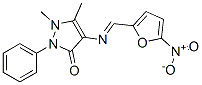4-(5-Nitrofurfurylideneamino)antipyrine CAS#: 4346-22-9