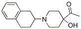 4-Acetyl-1-(1,2,3,4-tetrahydronaphthalen-2-yl)piperidin-4-ol CAS#: 40217-38-7