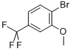 4-BROMO-3-METHOXYBENZOTRIFLUORIDE CAS#: 402-07-3